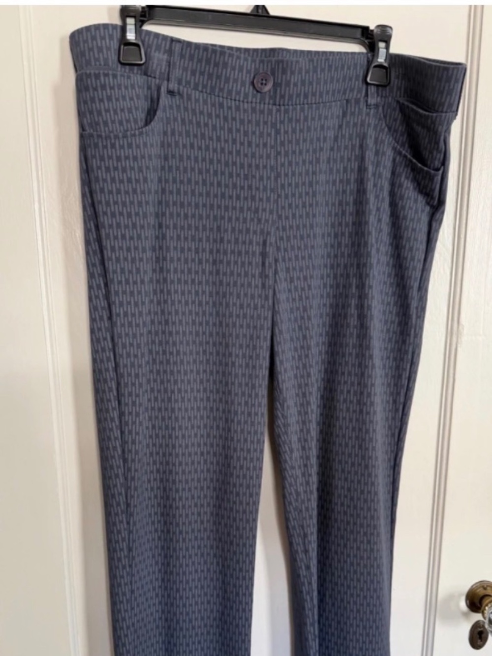 Betabrand navy slacks, size XL